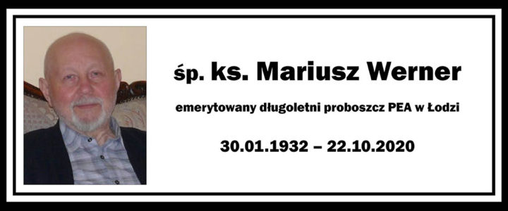 Zmarł ks. kons. Mariusz Werner