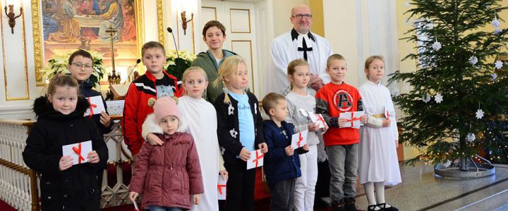 Świąteczne nabożeństwo rodzinne w Skoczowie