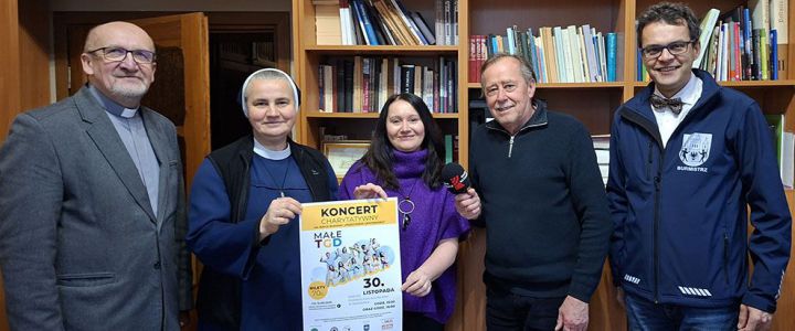 Promocja koncertów zespołu “Małe TGD” na antenie Polskiego Radia Katowice Promocja koncertów zespołu “Małe TGD” na antenie Polskiego Radia Katowice