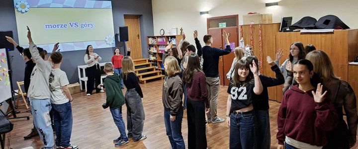 Młodzież z Cieszyna na spotkaniu w Skoczowie