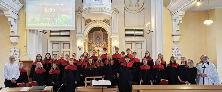 Nabożeństwo muzyczne z udziałem Frankfurter Kinder- und Jugendkantorei Nabożeństwo muzyczne z udziałem Frankfurter Kinder- und Jugendkantorei