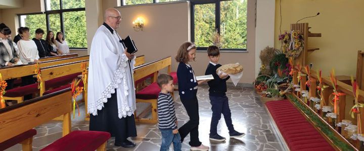 Dziękczynne nabożeństwo żniwowe w Pierśćcu Dziękczynne nabożeństwo żniwowe w Pierśćcu