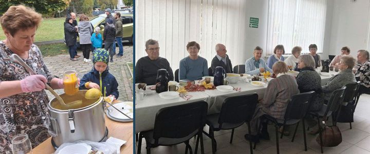 Zupa dyniowa w Dębowcu i spotkanie dla Seniorów Zupa dyniowa w Dębowcu i spotkanie dla Seniorów
