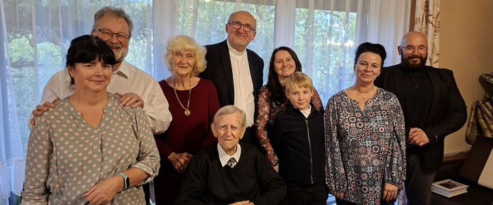 90 lat ks. Andrzeja Czyża – prywatnie