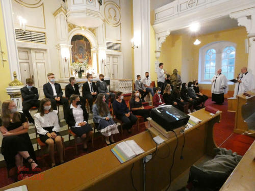 Egzamin konfirmacyjny 2020 w Skoczowie - gr. 1