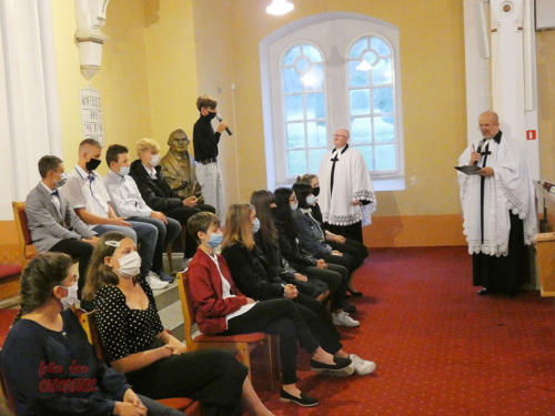 Egzamin konfirmacyjny 2020 w Skoczowie - gr. 1