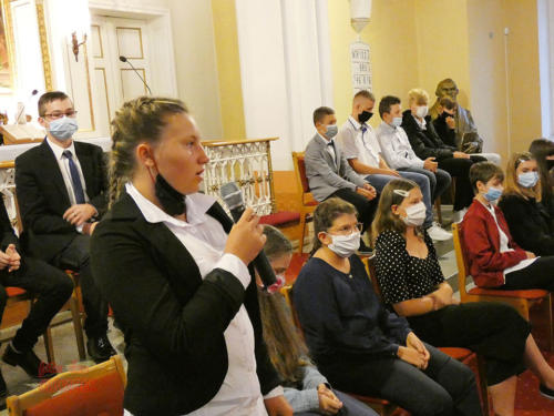 Egzamin konfirmacyjny 2020 w Skoczowie - gr. 1