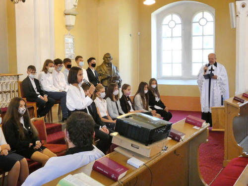 Egzamin konfirmacyjny 2020 w Skoczowie - gr. 2