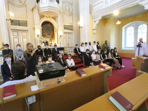 Egzamin konfirmacyjny 2020 w Skoczowie - gr. 2