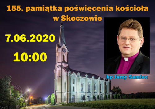 Nabożeństwo z okazji 155-tej pamiątki poświęcenia kościoł