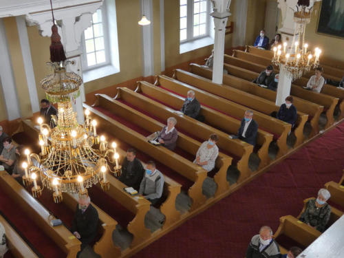 Nabożeństwo z okazji 155-tej pamiątki poświęcenia kościoł
