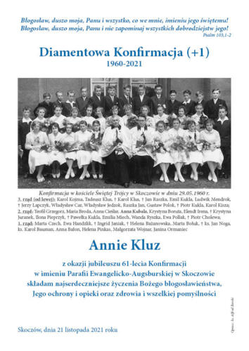 2021 11 21 - Diamentowa Konfirmacja - DYPLOMY