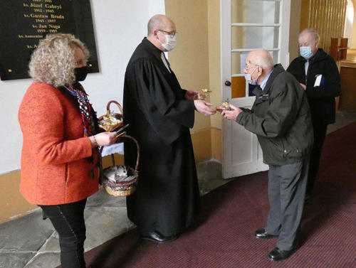 1.04.2021 - Skoczów - Nabożeństwo spowiednio-komunijne dla seniorów