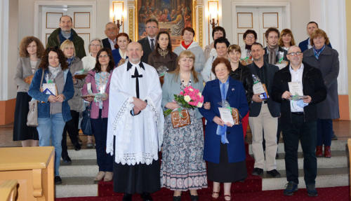 9.05.2021 - 35-lecie parafialnej "Biblioteki dla każdego" w Skoczowie
