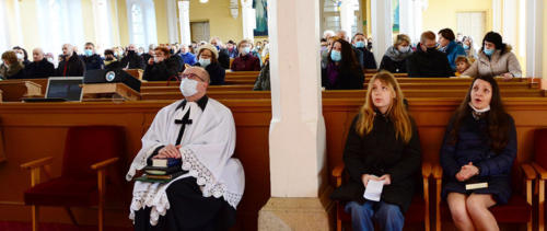 2022 02 27 - Skoczow - Modlitwa o pokoj na Ukrainie - 00