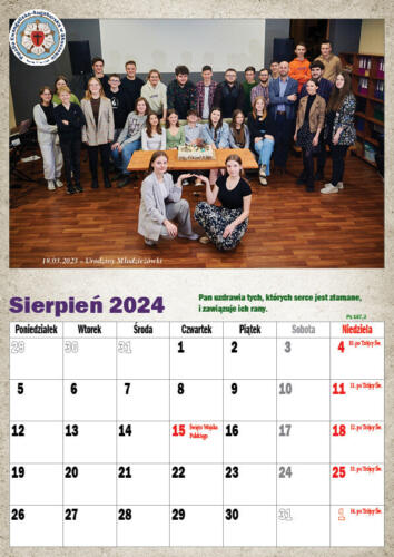 Kalendarz PEA Skoczow 2024.9